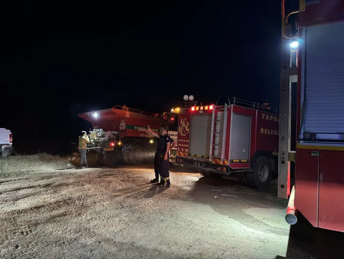 Çankırı'da orman yangını