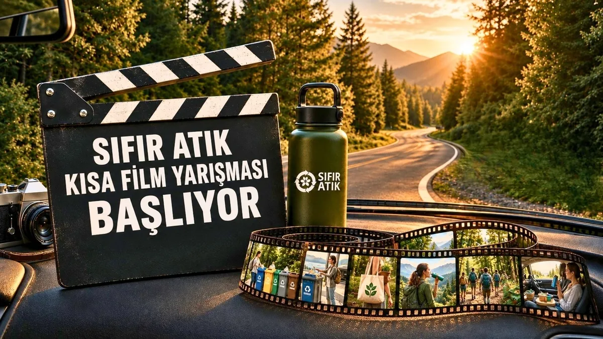 Sıfır Atık Yolculuğu Kısa Film Yarışması başvuruları başladı: Toplam ödül 450 bin TL