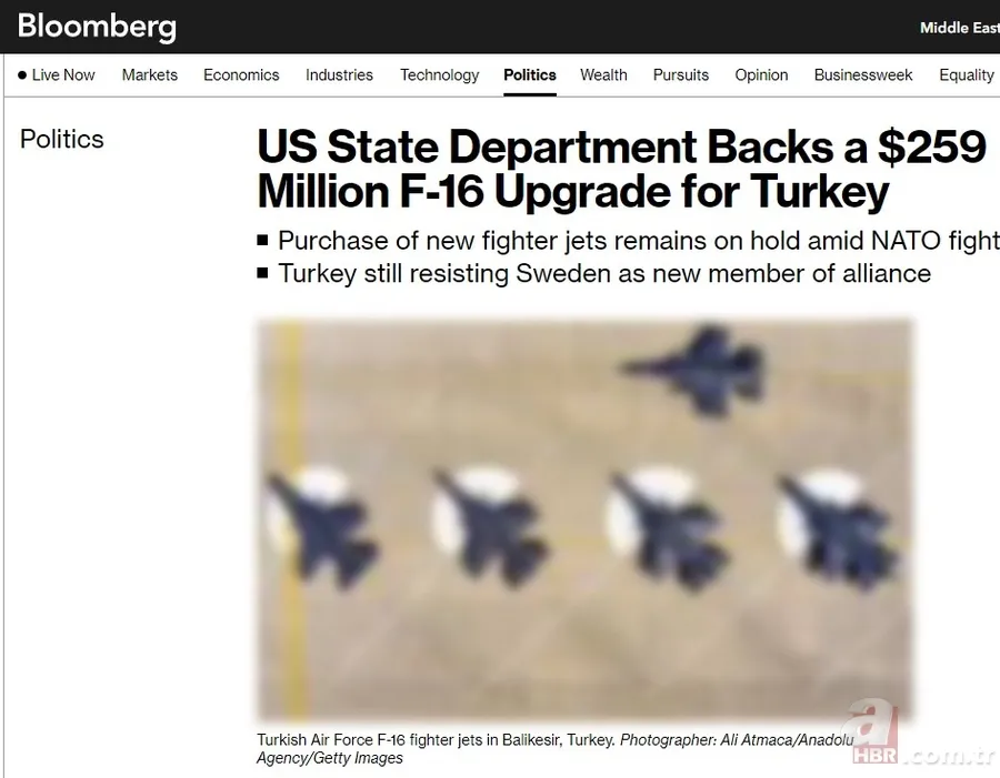 F-16 adımını "son dakika" koduyla duyurdular! Yunan basınında gündem oldu: Biden’dan yeşil ışık 12