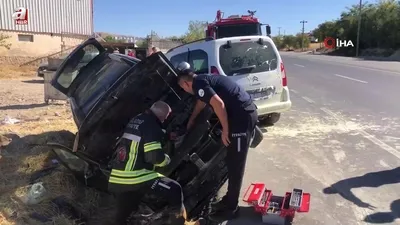 Elazığ’da trafik kazası: 3 yaralı