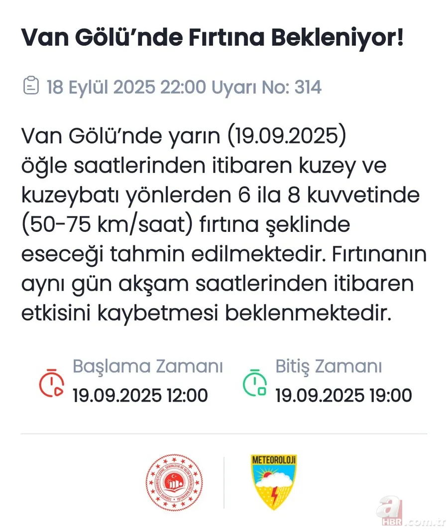 Meteoroloji’den 4 bölge için kuvvetli yağış ve fırtına alarmı! İstanbul’da poyraz sert esecek: Gece soğuğu kapıda! İşte uyarı verilen iller… 13