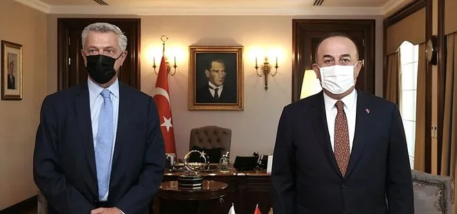 Son dakika: Dışişleri Bakanı Mevlüt Çavuşoğlu, Birleşmiş Milletler Mülteciler Yüksek Komiseri Grandi ile görüştü