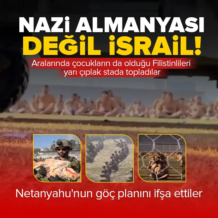 Nazi Almanyası değil İsrail!