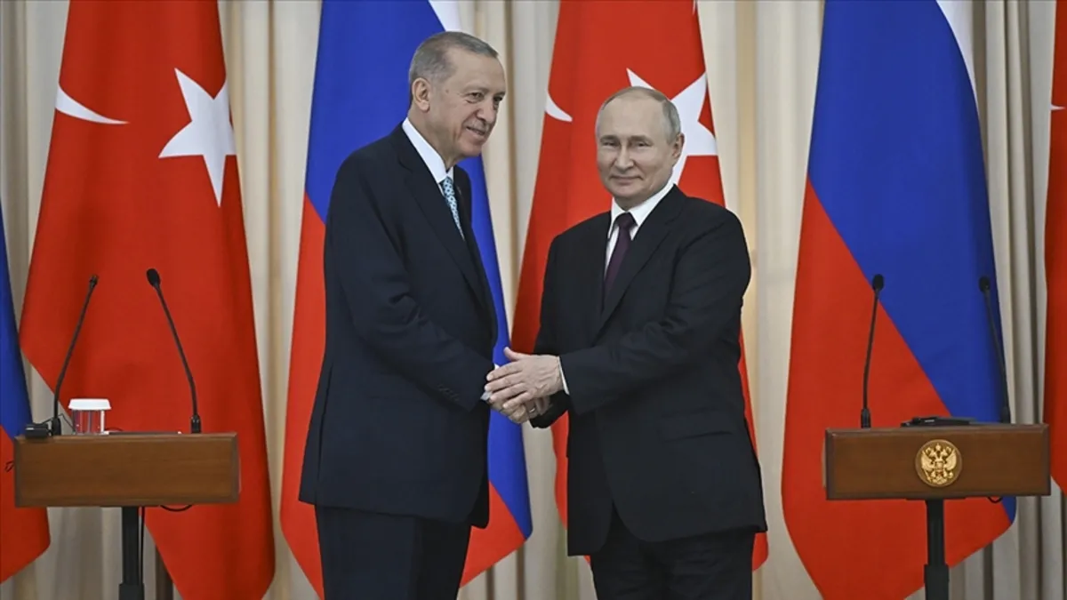 Rusya Devlet Başkanı Putin'den Başkan Erdoğan'a yeni yıl mesajı