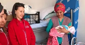 Kalyon Kent’in ilk bebeği! Hoş geldin Ayşegül