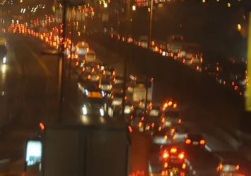 İstanbul trafiğinde bayram yoğunluğu başladı