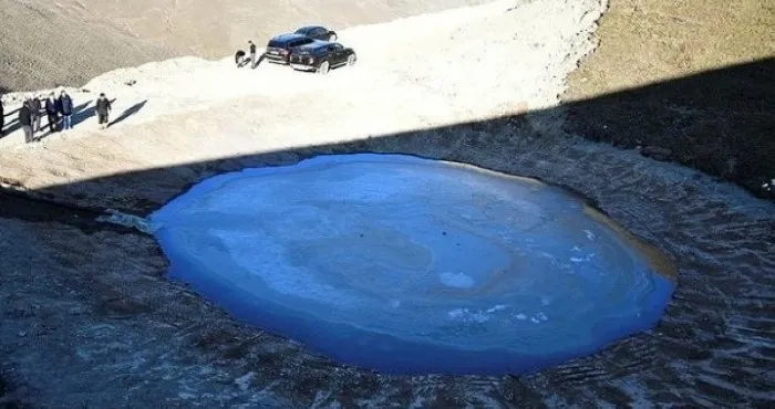 Başkan Erdoğan talimatı vermişti! Dipsiz Göl’e su verilmeye başlandı