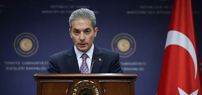 Dışişleri Bakanlığı Sözcüsü Hami Aksoy’dan son dakika Libya açıklaması