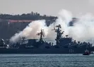 Moskova kruvazör gemisi vuruldu mu?