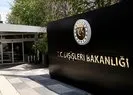 Dışişleri Bakanlığından ABDye Ayasofya tepkisi