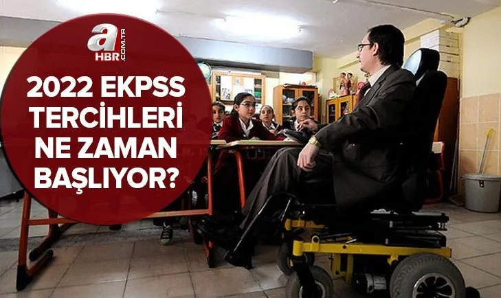 EKPSS tercihleri ne zaman? 2022 engelli memur 2. tercihler ne zaman başlayacak? EKPSS tercih kılavuzu yayınlandı mı?