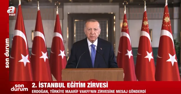 Son dakika: Başkan Erdoğan’dan 2. İstanbul Eğitim Zirvesi’ne videomesaj!