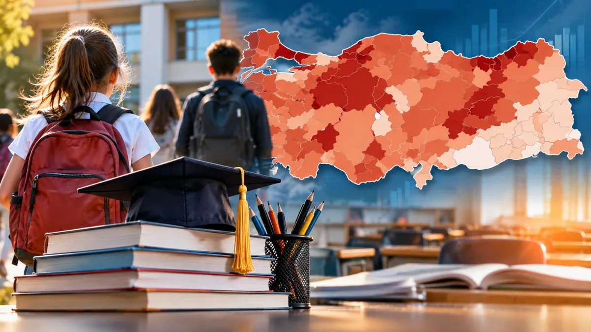 TÜİK açıkladı! Türkiye’de eğitim süresi 16,8 yıl oldu: Zirvedeki 2 il şaşırttı