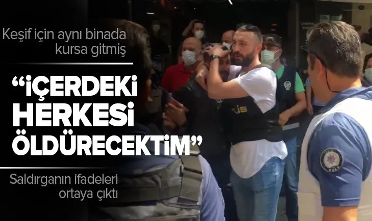 Son dakika | HDP İzmir binasına saldıran Onur Gencer'in ifadeleri ortaya çıktı! Keşif için aynı binada kursa gitmiş