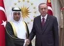 Başkan Erdoğan, Katar Başbakanı El-Sani’yi kabul etti