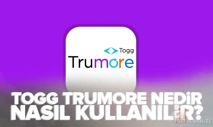 TOGG Trumore nedir? TOGG'un Mobil Uygulaması Trumore ne işe yarar, nasıl kullanılır? 1