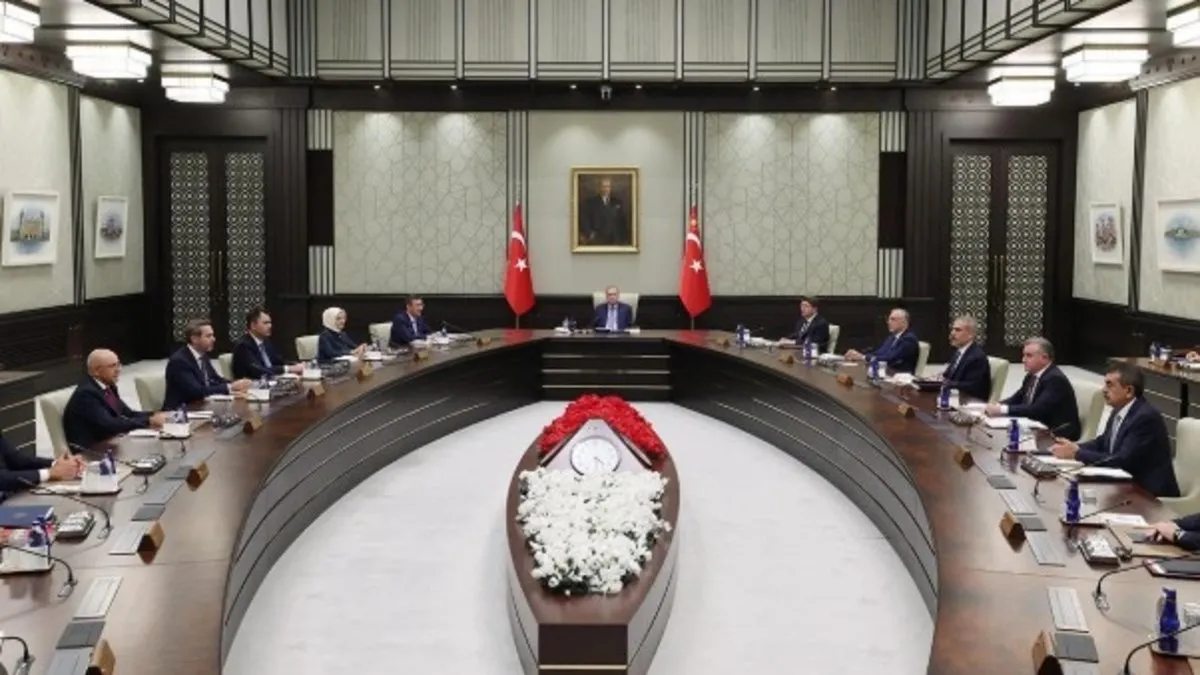 Kabine Beştepe'de toplanıyor! Ana gündem Gazze, Suriye ve Terörsüz Türkiye