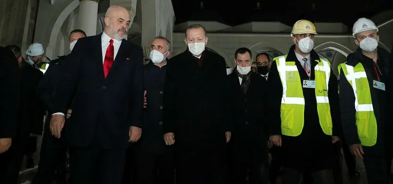 Başkan Recep Tayyip Erdoğan Arnavutluk’tan ayrıldı