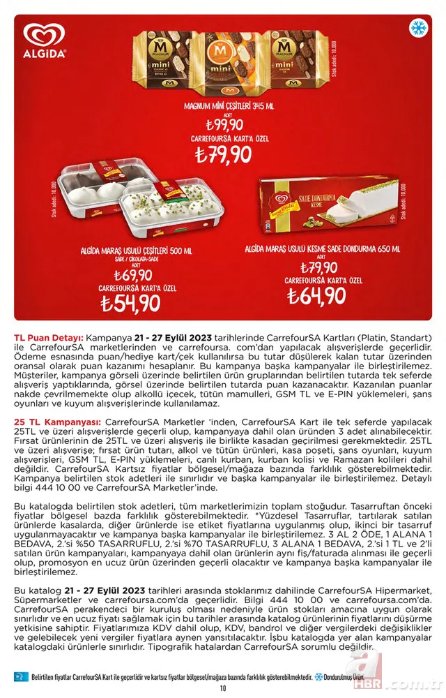 CarrefourSA 26 Eylül indirim kataloğu yayınladı! Carrefour’da bu hafta yüzlerce ürün için indirim başladı! 10