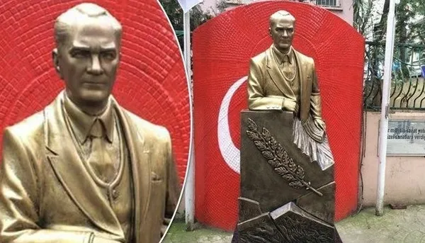 CHP’li İzmit Belediyesi’nden skandal Atatürk heykeli