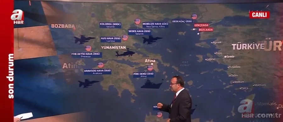 ABD'nin Yunanistan'daki üsleri Türkiye'ye karşı mı kullanılacak? Uzman isimden A Haber'den flaş değerlendirme 5