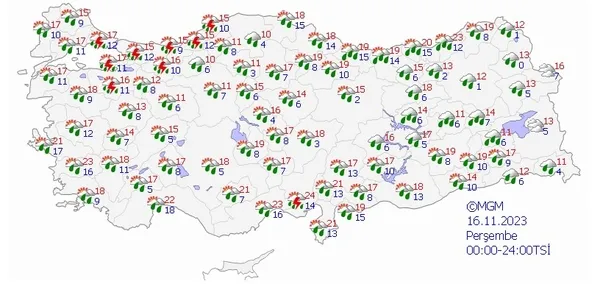 Kar yağışı kapıda! Meteoroloji haritayı yayınladı il il uyardı! O günden itibaren çok kuvvetli geliyor | 16-20 Kasım 2023 - 11