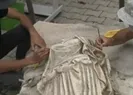 Bin 800 yıllık heykel çıkarıldı!