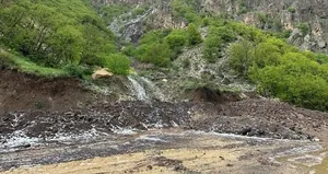 Tunceli’yi dolu ve sağanak vurdu