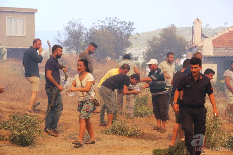 Muğla'dan art arda yangın haberleri! Köylüler evlerini terk ediyor 7