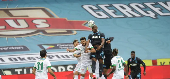 Trabzonspor: 1 - Alanyaspor: 3 MAÇ SONUCU ÖZET