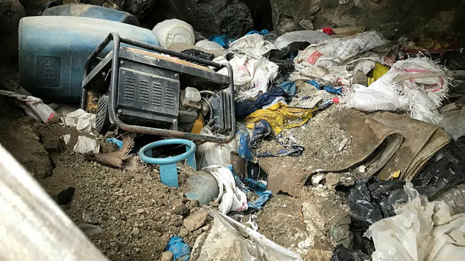 Karlı dağlarda terör operasyonu