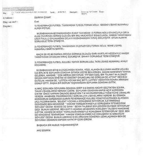 Fenerbahçe, belgeleri açıkladı - 1