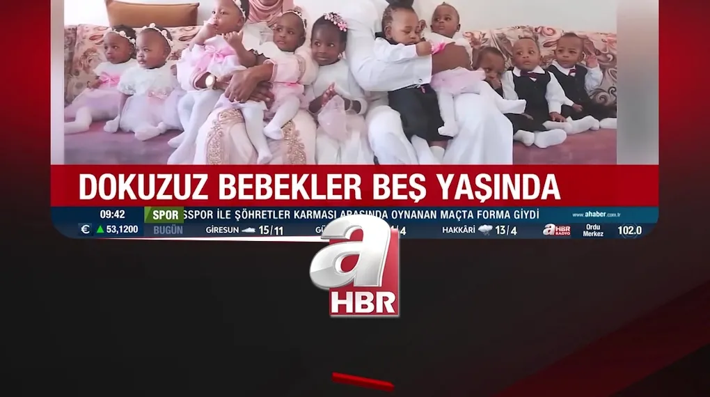 DOKUZUZ KARDEŞLER 5 YAŞINDA!