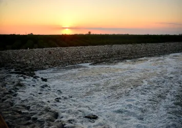 Adana'da endişelendiren görüntü! Ceyhan Nehri köpüklendi