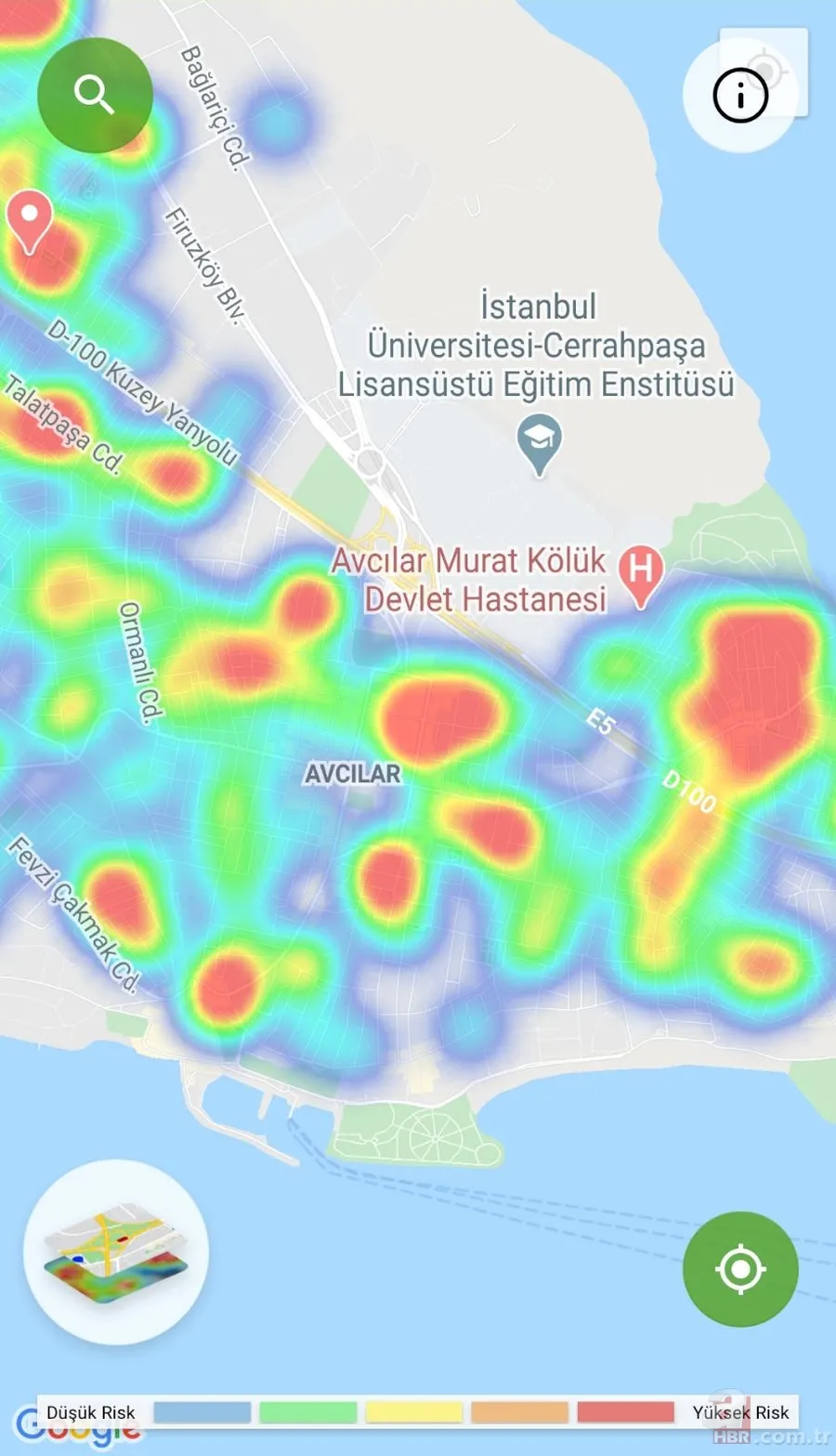 İstanbul'da riskli ilçelerde kısıtlama olacak mı? İlçe ilçe corona virüs haritası 8