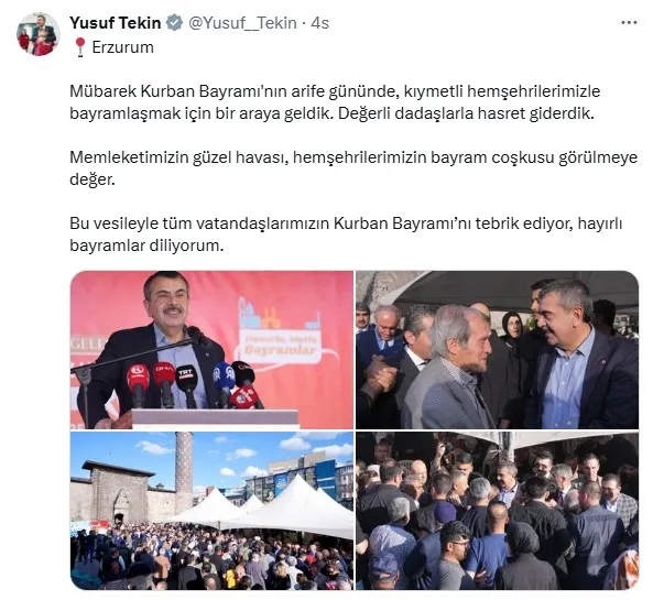 adalet-bakani-yilmaz-tunctan-kurban-bayrami-mesaji-biriz-beraberiz-hep-birlikte-turkiyeyiz-kabineden-pes-pese-1749158241305.jpg Milli Eğitim Bakanı Yusuf Tekin'in Kurban Bayramı mesajı (X- Ekran Görüntüsü)