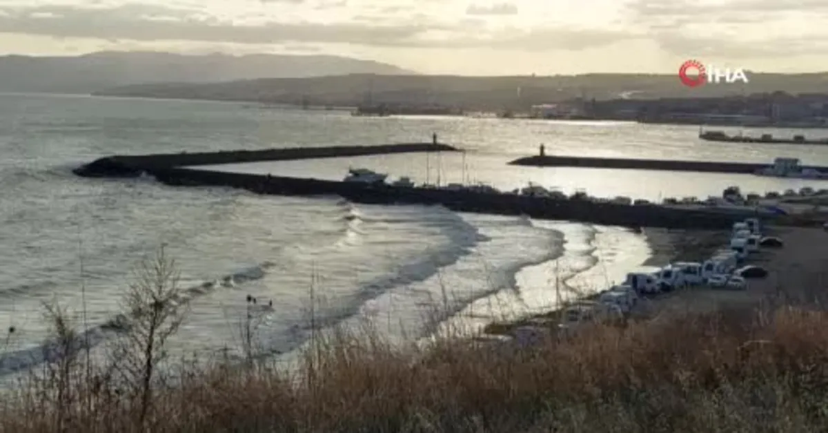 Marmara Denizi ulaşımına poyraz engeli