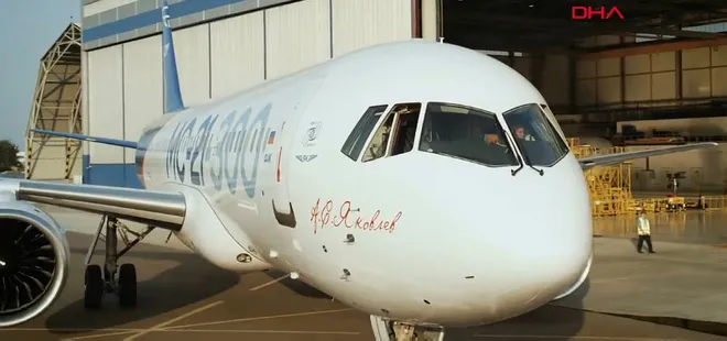 Rus uçağı İstanbul’da! MC-21 ilk uluslararası uçuşunu yaptı