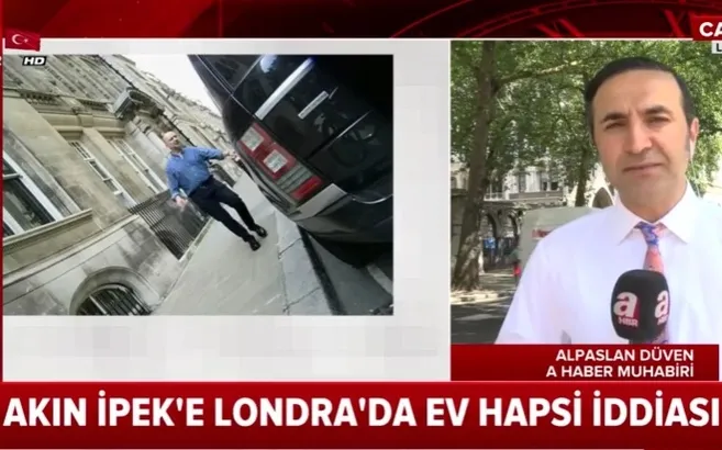 Firari FETÖ'cü Akın İpek'e Londra'da ev hapsi!