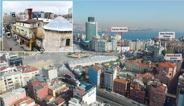 İşte Taksim’e yapılacak cami