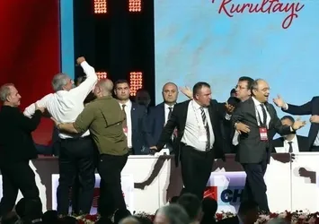 CHP'de yumruklar havada uçuştu! Delege seçimi değil meydan muharebesi