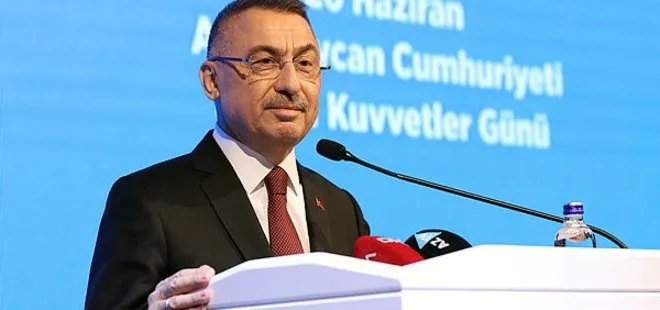 Cumhurbaşkanı Yardımcısı Oktay: Türkiye ile Azerbaycan kardeşliği ezelidir, ebedidir!
