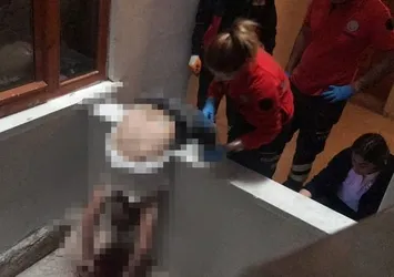 Apartman boşluğunda ölü bulundu