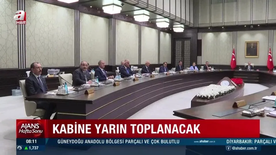 Kabine toplanıyor İşte gündemdeki konular