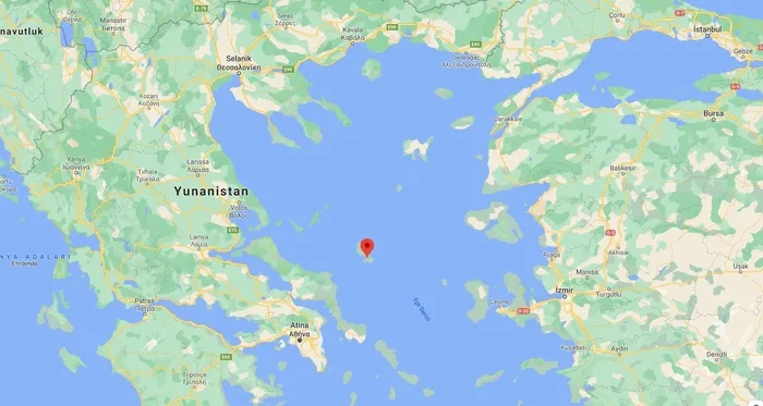 Yunanistan'ın Türkiye korkusu! İsrail’den kiralayacağı 2 Heron tipi İHA için İskiri Adası’nda özel üs kurdu - 1