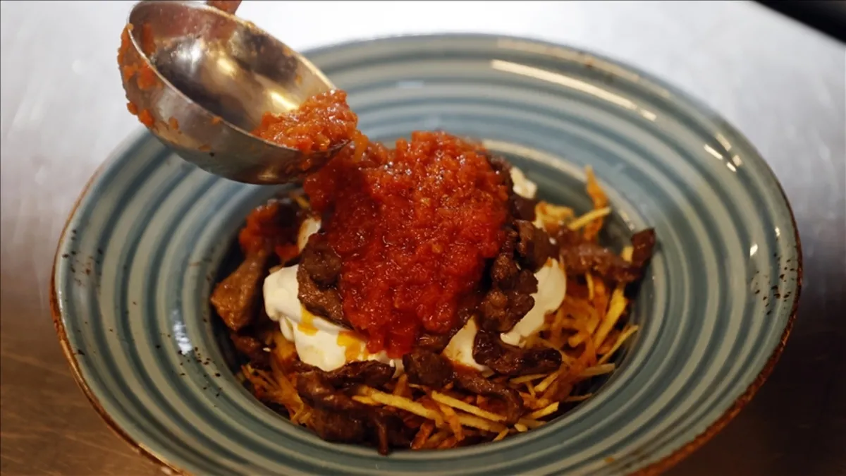 Çökertme kebabı lezzetini tescilledi