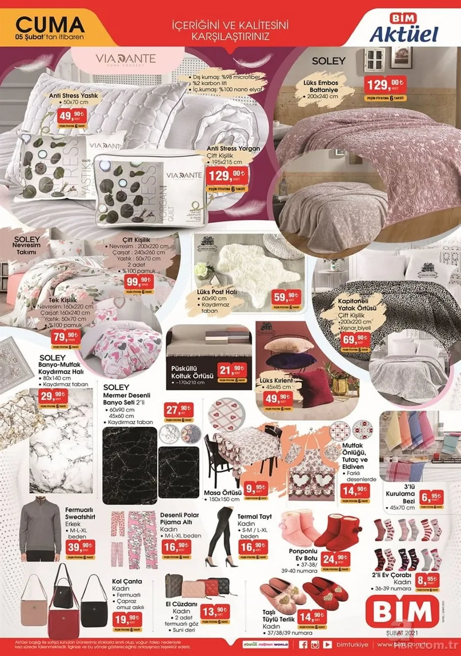 5 Şubat BİM aktüel ürünler kataloğu! BİM 5 Şubat aktüel ürünler kataloğu! Fırsatlar... 2