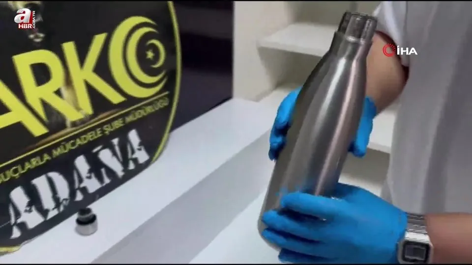 Termosa zulaladığı uyuşturucuyu polis buldu, ‘içiciyim’ savunması yaptı