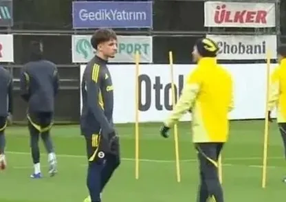 Çağrı Balta Fenerbahçe antrenmanında!