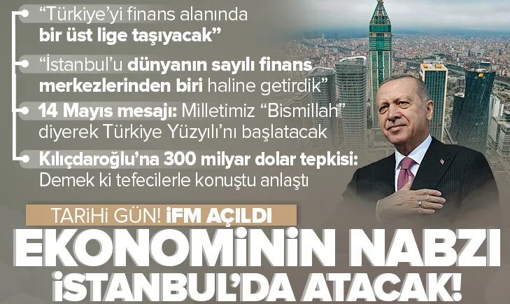 İstanbul Finans Merkezi açıldı